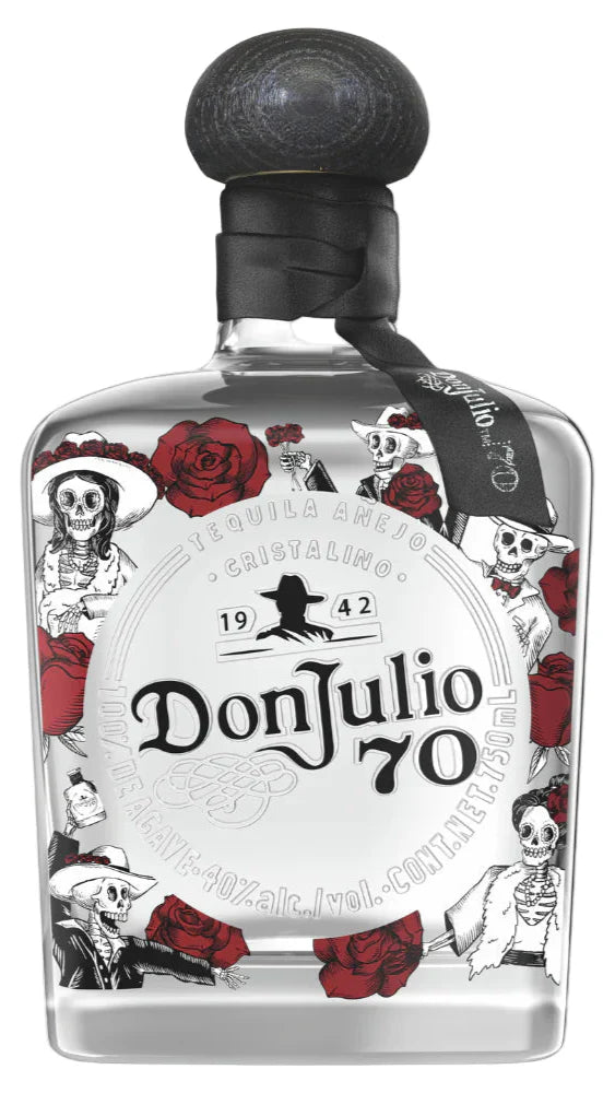 Don Julio 70 Día de los Muertos Willy Chavarria 2025 Añejo Claro Tequila – 750 mL.