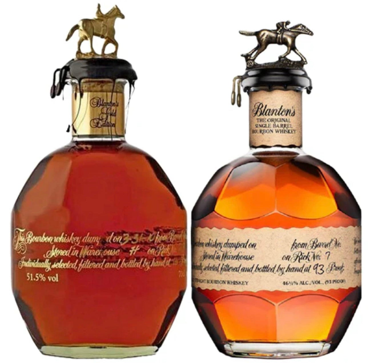 Blanton’s Gold and Blanton’s Original Bundle (2 x 750ml)