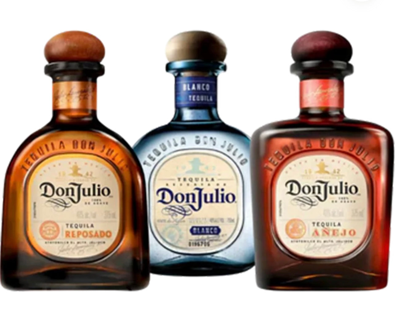 Don Julio Blanco, Reposado & Añejo – Gift Set (3 x 50ml)