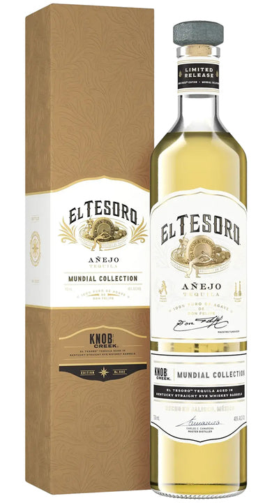 El Tesoro Añejo Mundial Collection: Knob Creek Rye Cask.
