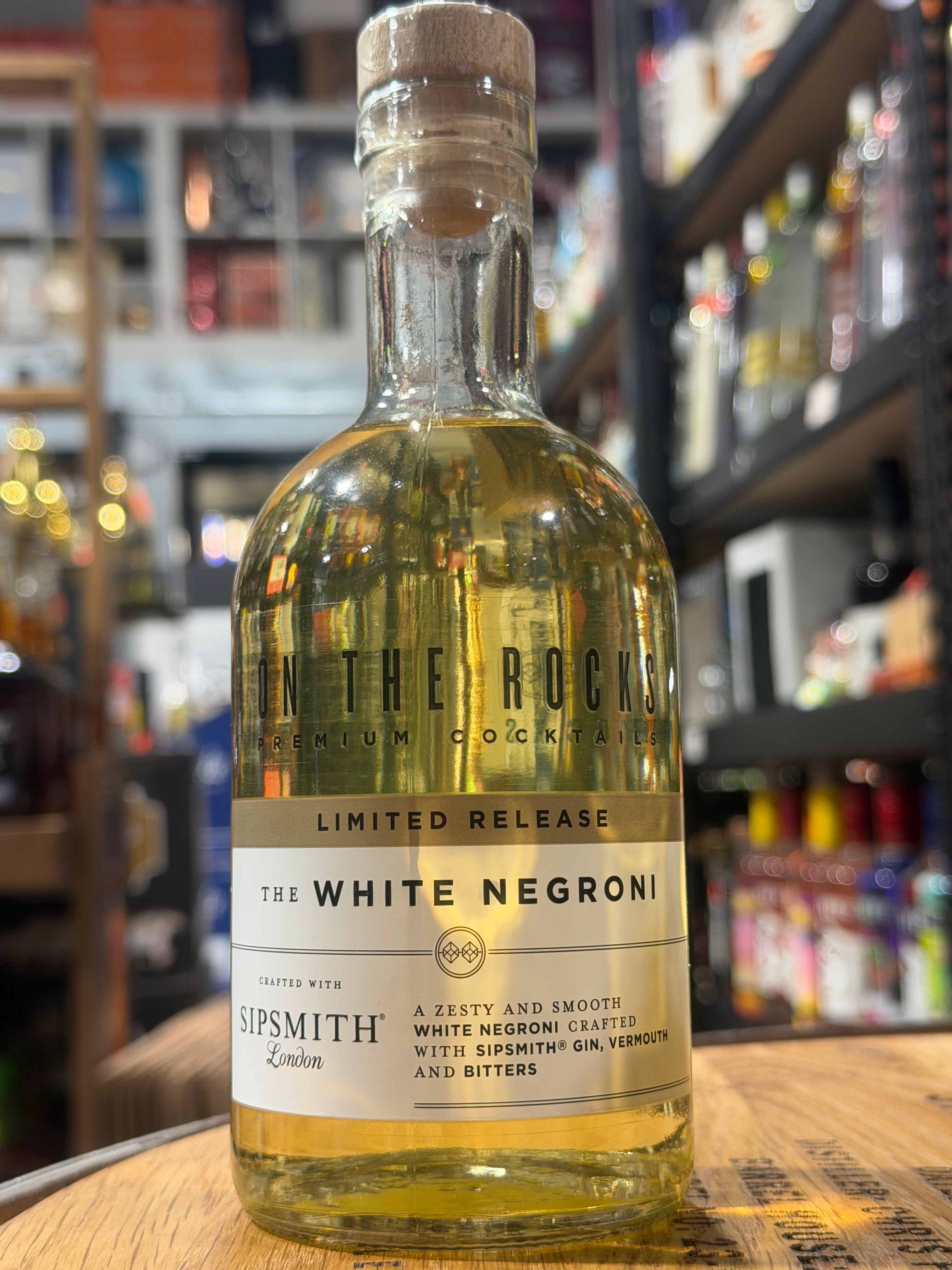 OTR – On The Rocks Premium Cocktails White Negroni 55 Proof 375ml