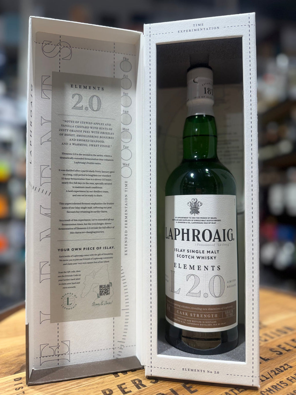 Laphroaig Element 2.0 Scotch Single Malt Limited Release.