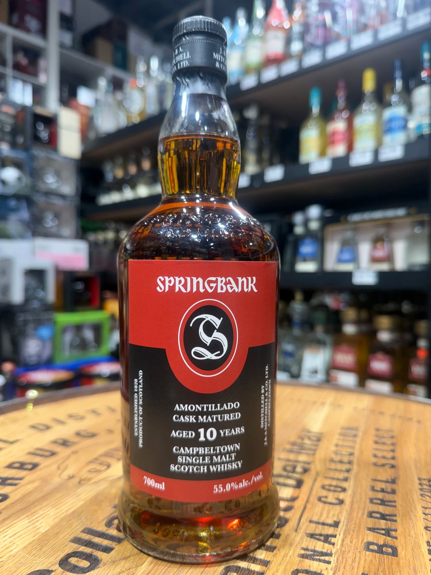Spring Bank 10 year Amontillado Cask Matured - Limited edition 2024 (700ml)