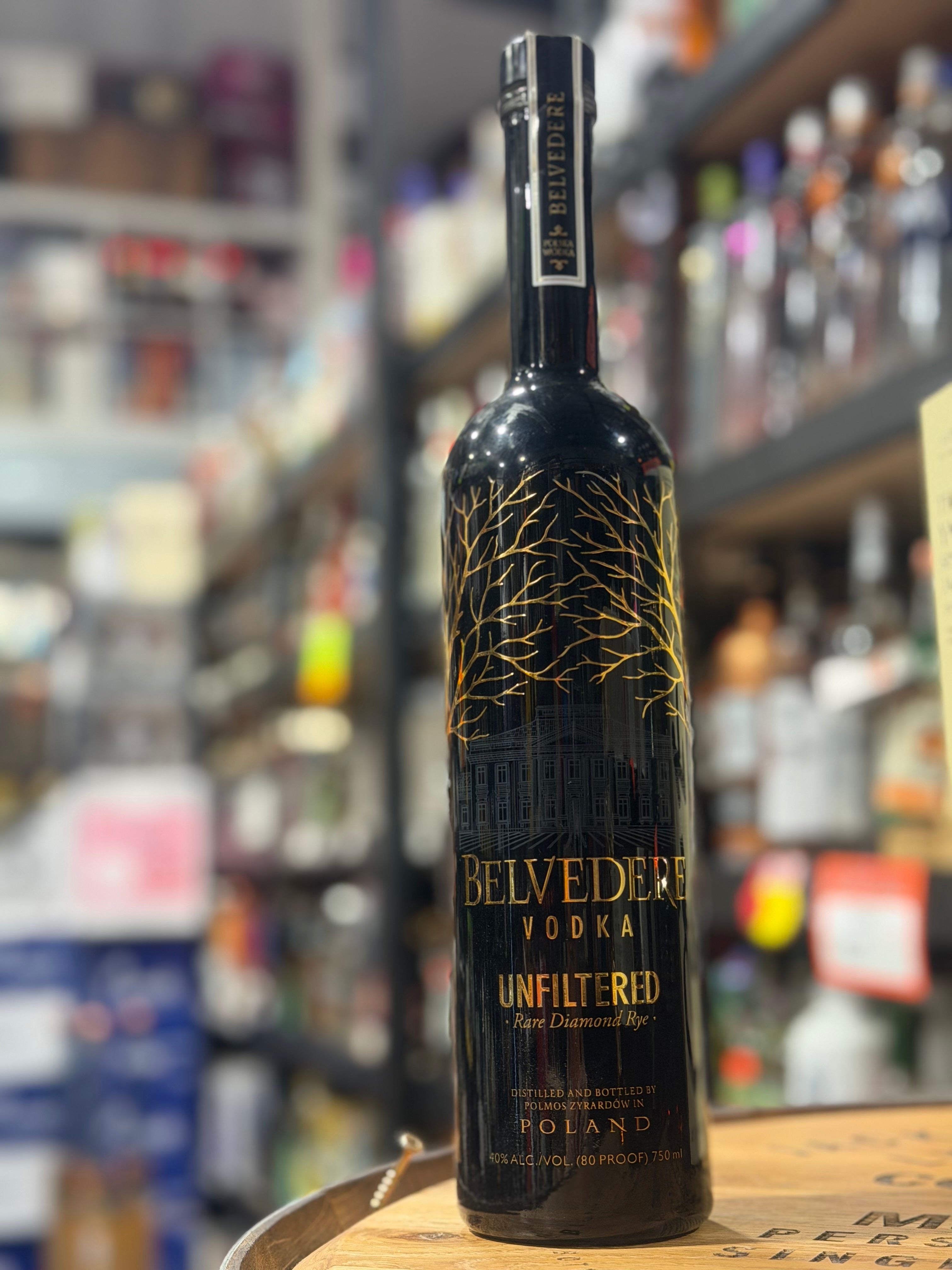 Belvedere Vodka Unfiltered Rare Diamond Rye