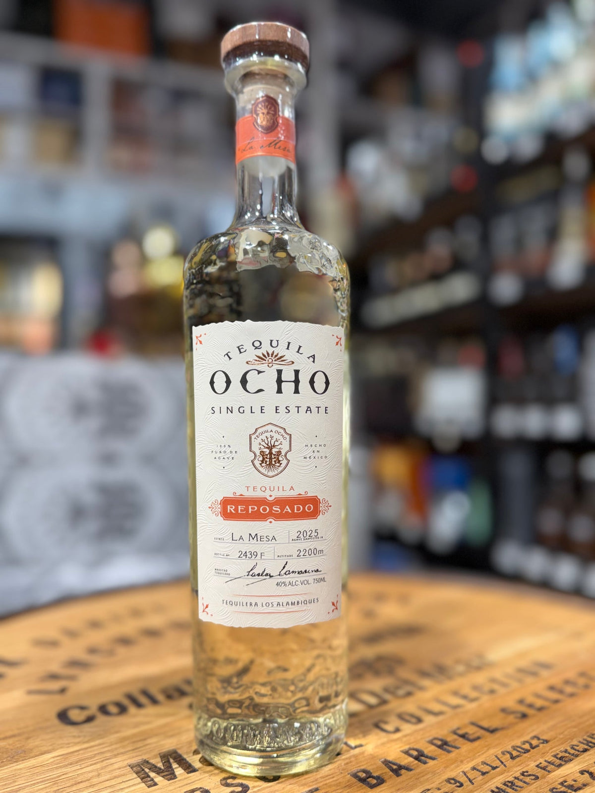 Tequila Ocho Reposado. 2025 Released.