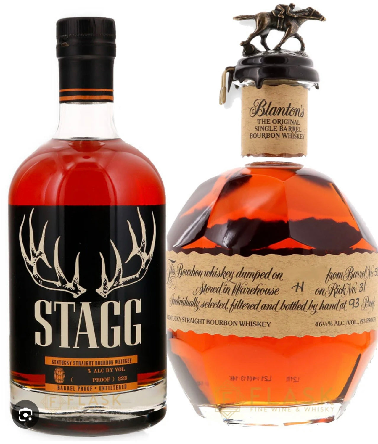 Stagg and Blanton Bundle (2 x 750ml)