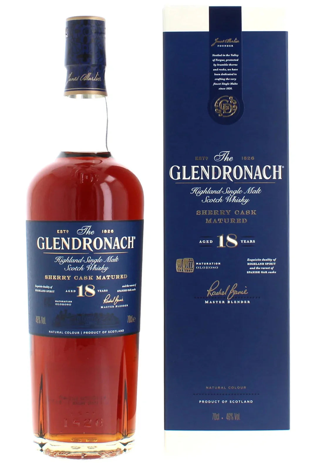 Glendronach Allardice 18 Year Old Highland Single Malt Scotch Whisky