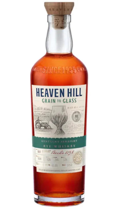 Heaven Hill Grain To Glass Kentucky Straight Rye Whiskey Limit Per Customer