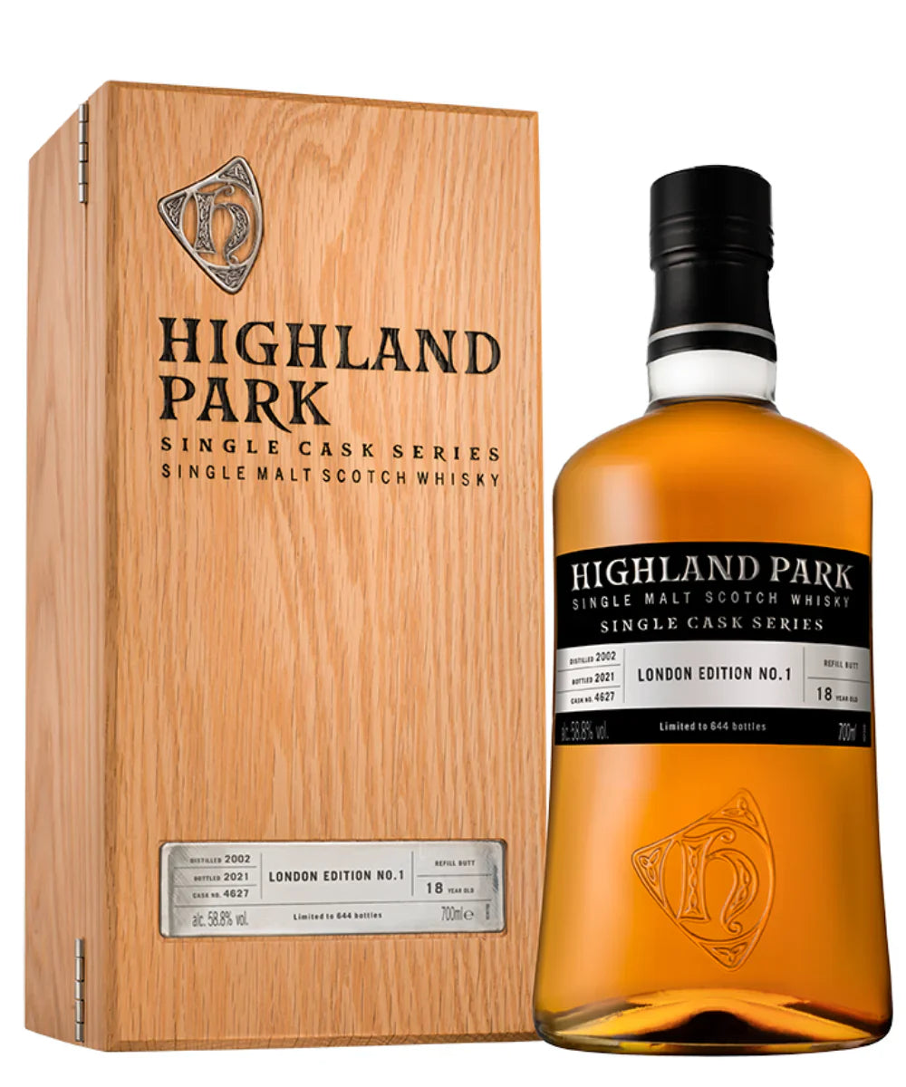 Highland Park Single Cask Single Malt Scotch Whisky 18yr Limited Edition