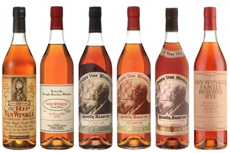 Pappy Van Winkle’s Family Lineup Collection Bundle (6 x 750ml)