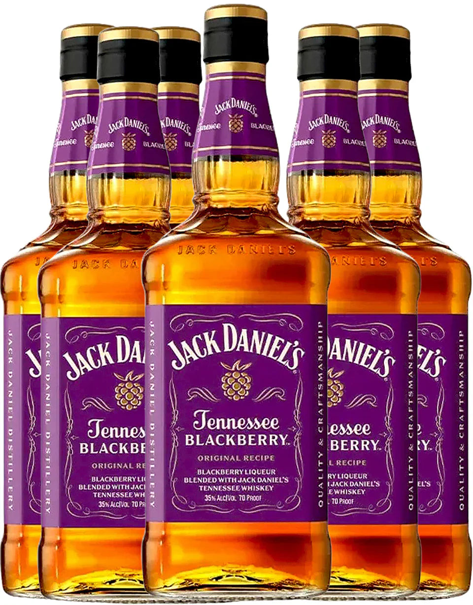 Jack Daniel’s Blackberry Whiskey Bundle (6 x 750ml)