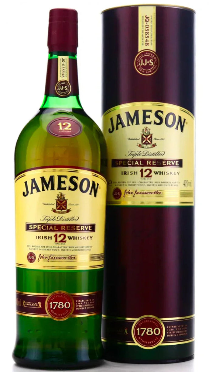 Jameson Irish Whiskey12 Years Old
