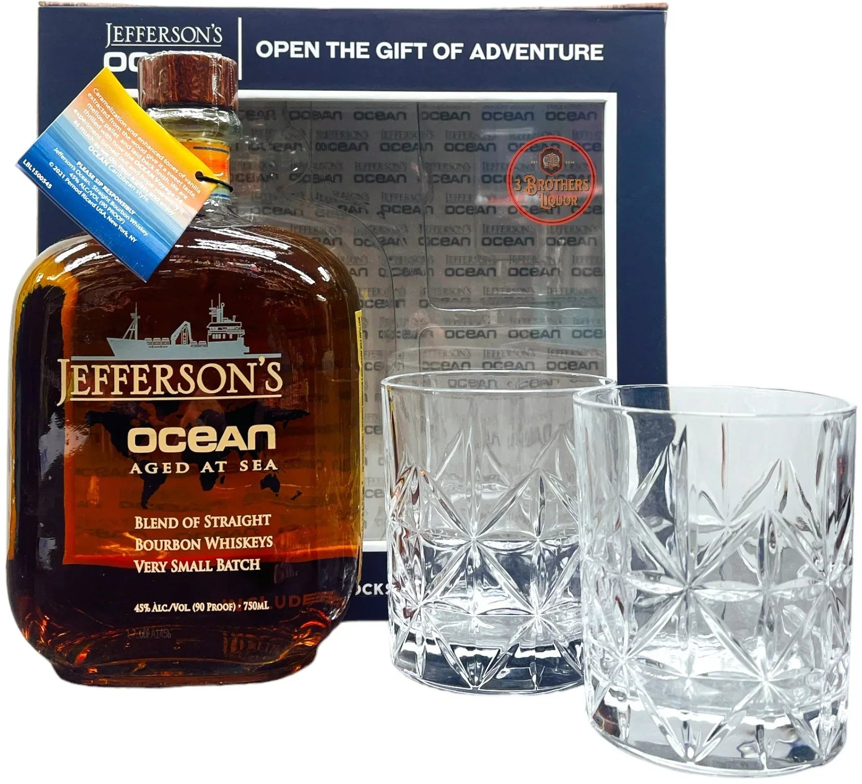 Jefferson Ocean Aged At Sea Gift Set