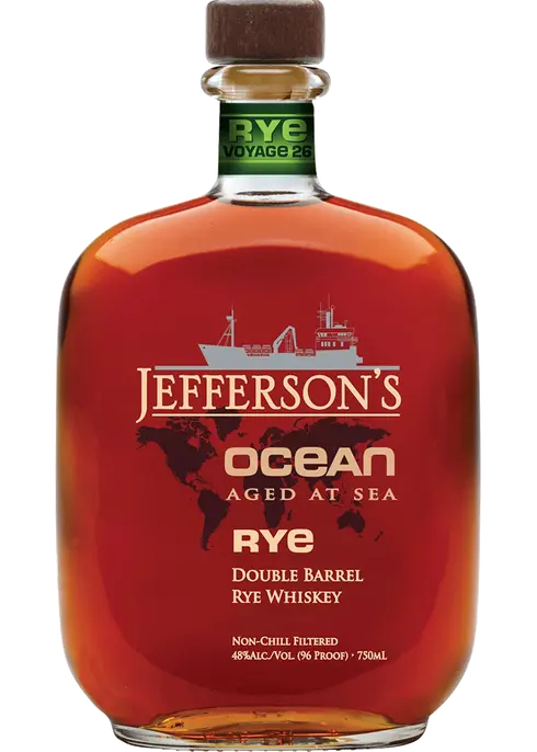 Jeffersons Ocean Aged At Sea Double Barrel Rye