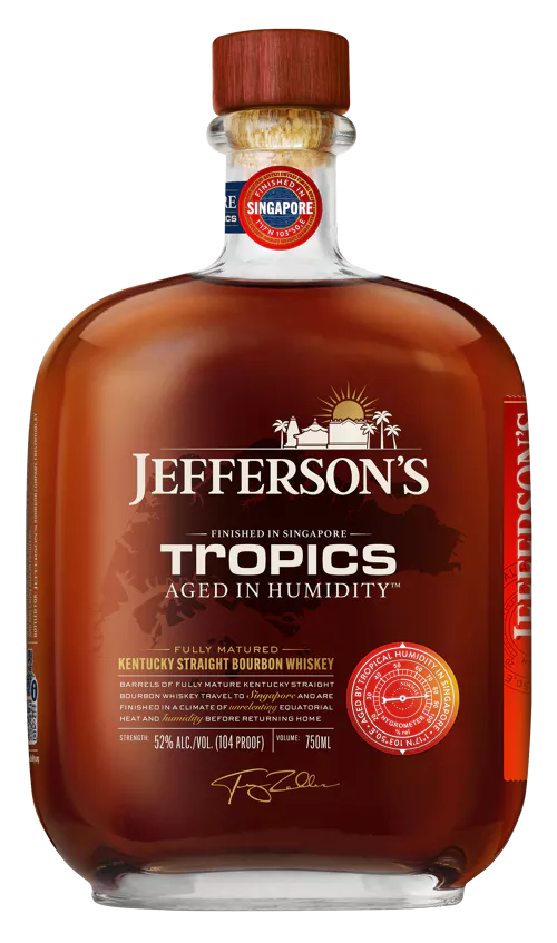 Jeffersons Tropics Aged In Humidity Kentucky Straight Bourbon