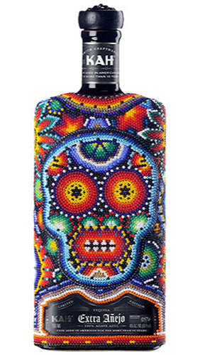 Kah Tequila 10 Year Extra Anejo Beaded Pld