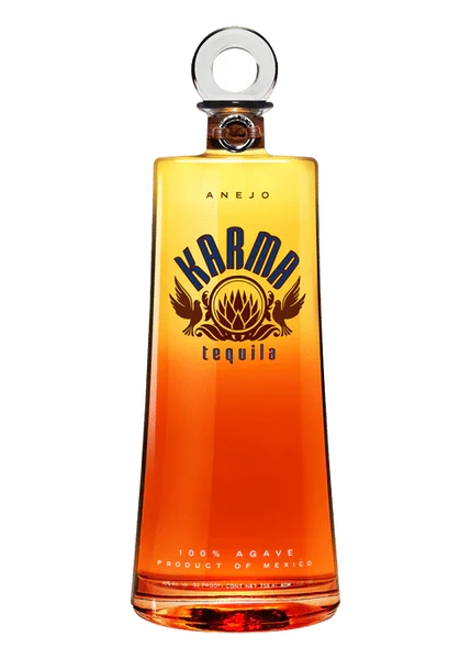 Karma Tequila Anejo Old Packaging