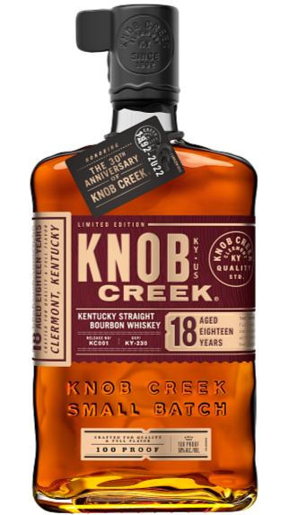 Knob Creek 18-Year-Old 30th Anniversary Edition (100 Proof / 50% ABV)