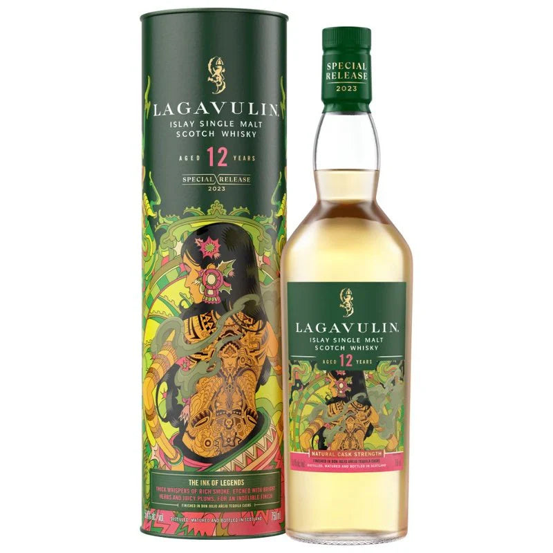 Lagavulin 12-Year-Old Special Release 2023 “The Ink of Legends” – Islay Single Malt Scotch Whisky (750ml, 56.4% ABV)