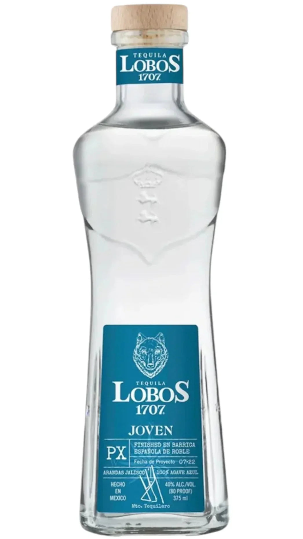 Lobos 1707 Joven Tequila (750ml, 40% ABV)