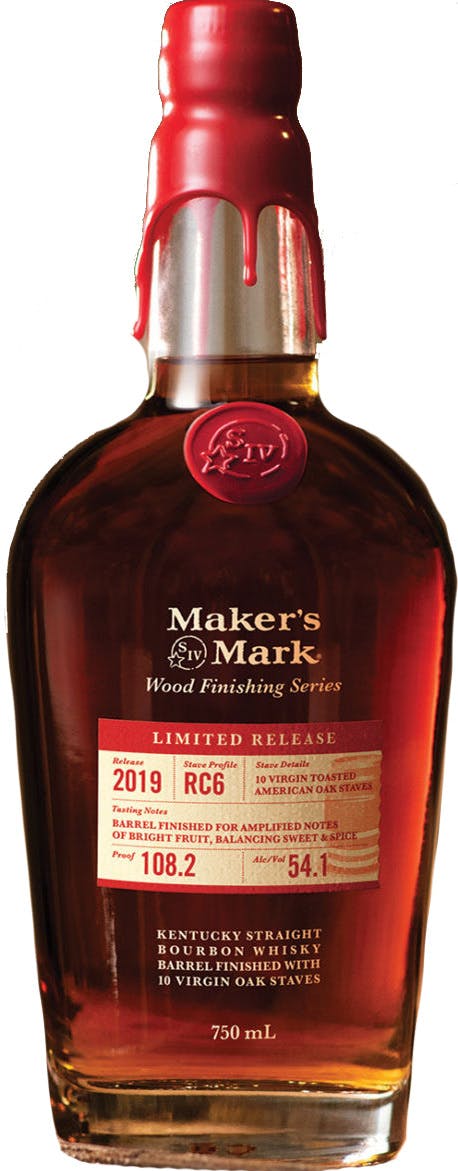 Makers Mark Wood Finishing Series 2019 RC6 – Limited Edition Bourbon Whiskey (54.1% ABV)