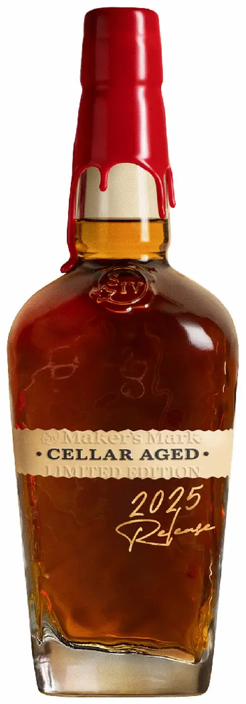 Maker’s Mark Cellar Aged 2025 Release – 56.45% ABV (112.9 Proof), 750 mL. Hot item