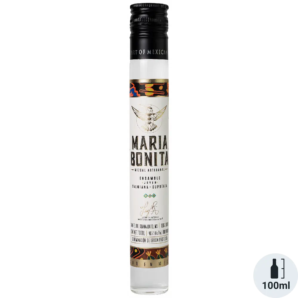 Maria Bonita Mezcal Artesanal Joven 100ml