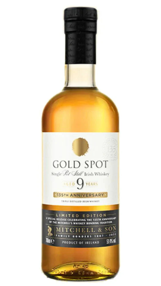 Mitchell & Son Gold Spot Generations Edition 9 Year Old Single Pot Still Irish Whiskey