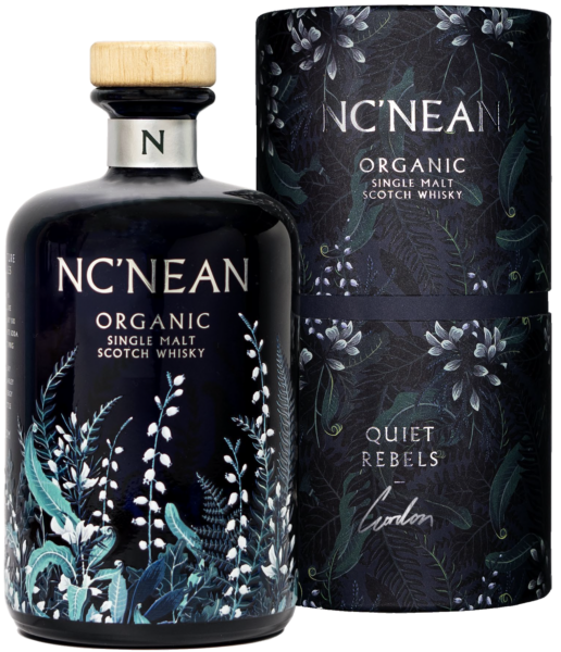 NcNean Quiet Rebels Organic Single Malt Scotch Whisky – Highland Whisky (700ml, 46% ABV)