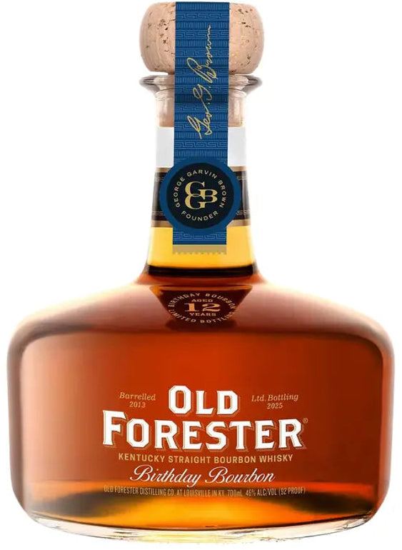 Old Forester 'Birthday Bourbon' Kentucky Straight Bourbon Whiskey 2025 Released, 92 Proof. 700ml,