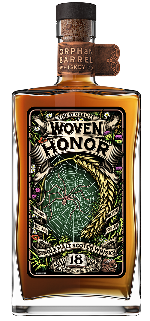 Orphan Barrel Linkwood Distillery Woven Honor 18 Year Old Single Malt Scotch Whisky