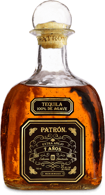 Patron Tequila Extra Anejo 7 Years Old