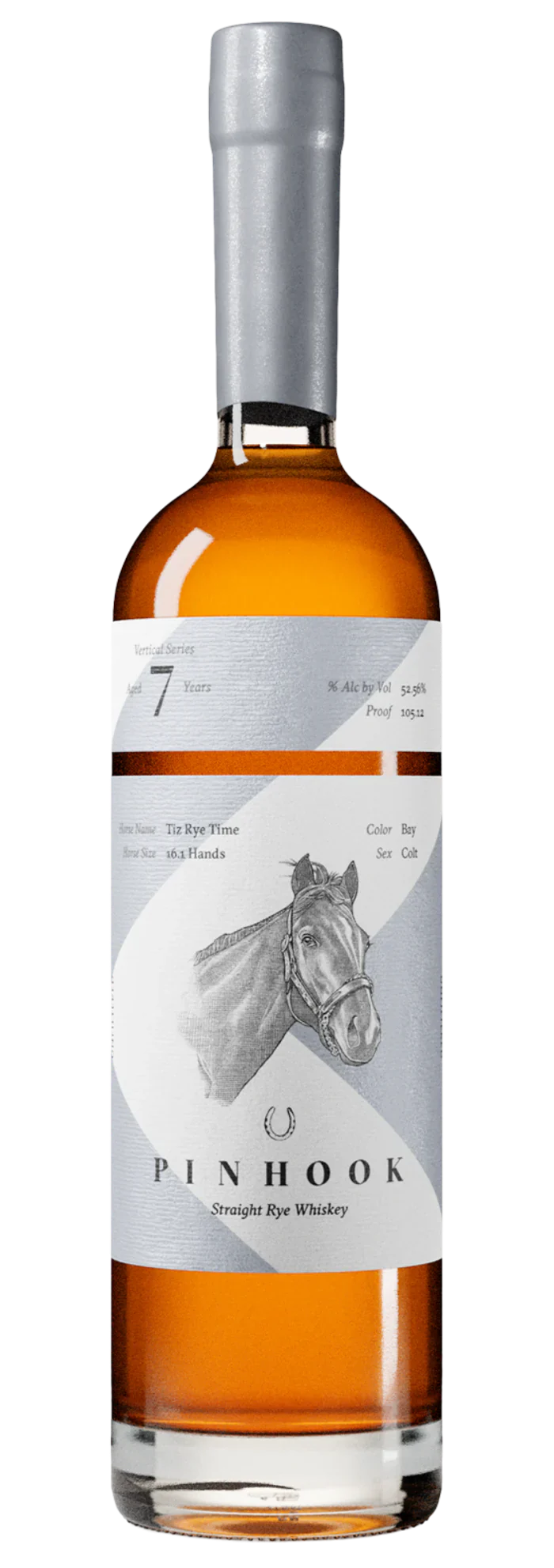Pinhook 7 Year Old Rye Whiskey – Straight Rye from Kentucky (750ml)