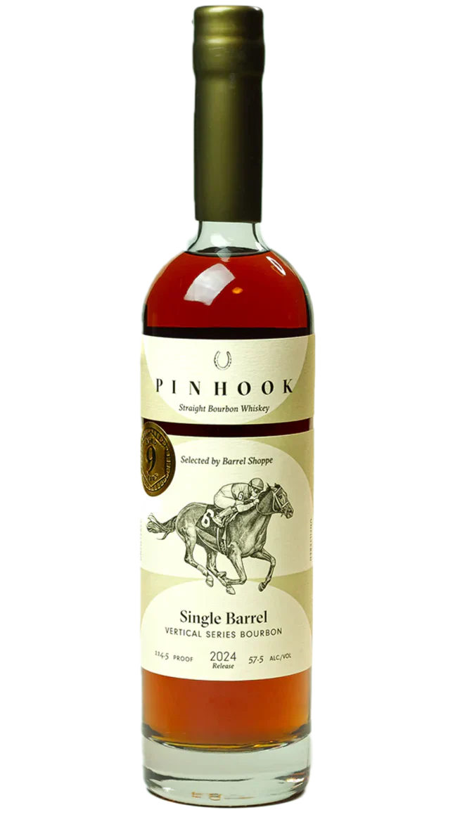 Pinhook Vertical Series Bourbon – 9 Year Old Kentucky Straight Bourbon Whiskey (750ml)