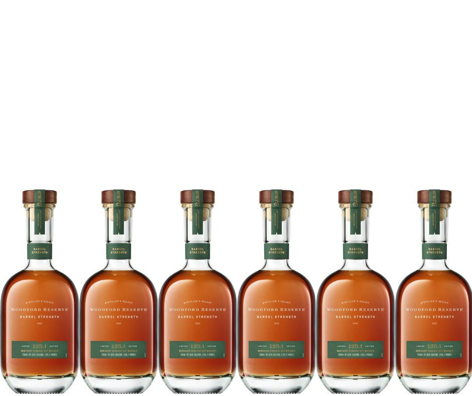 Woodford Reserve Barrel Strength Rye Limited Edition Bundle ( 6packs x 700ml )