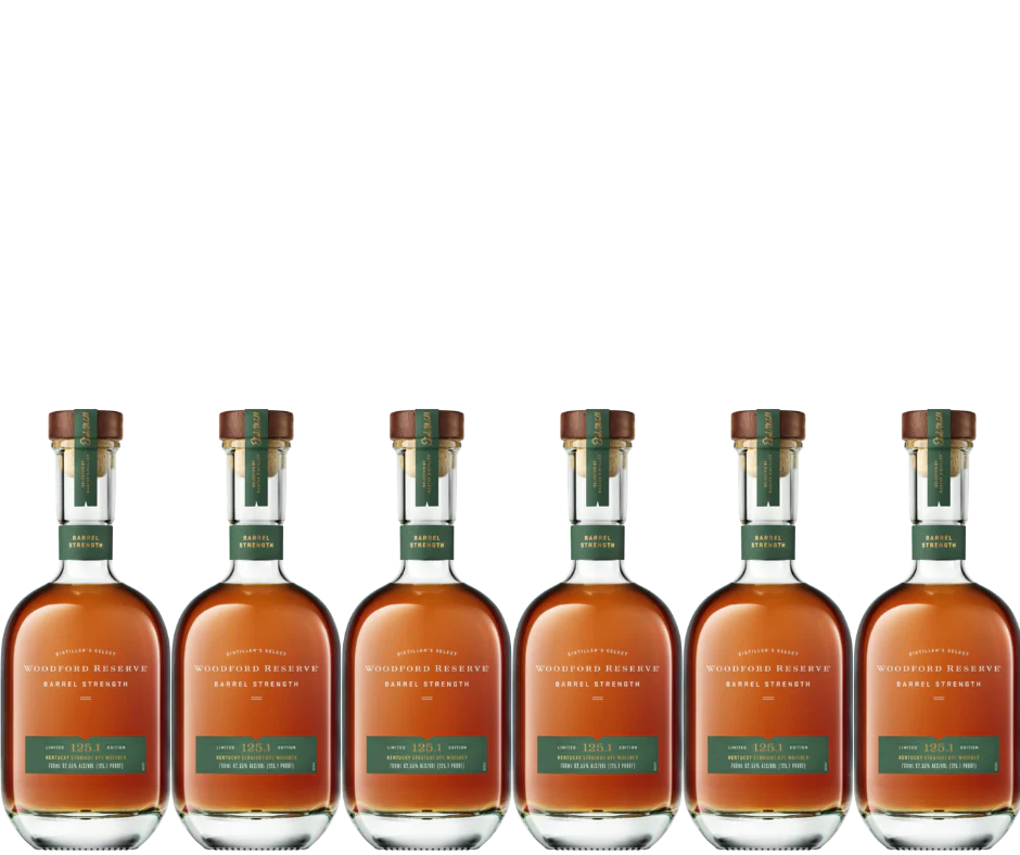Woodford Reserve Barrel Strength Rye Limited Edition Bundle (6 x 700ml)