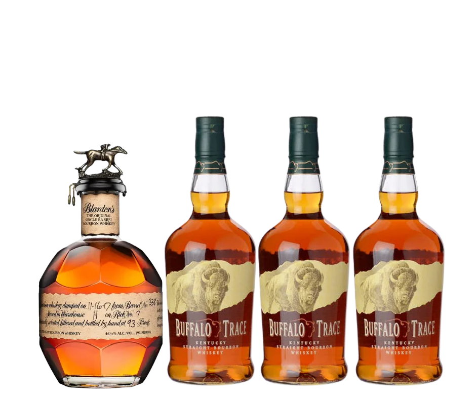 Blanton’s Original & 3 x Buffalo Trace (4 x 750ml)