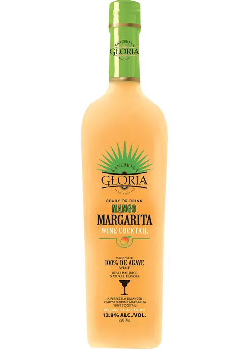 Rancho La Gloria Ready-to-Drink Mango Margarita – Agave Wine Cocktail