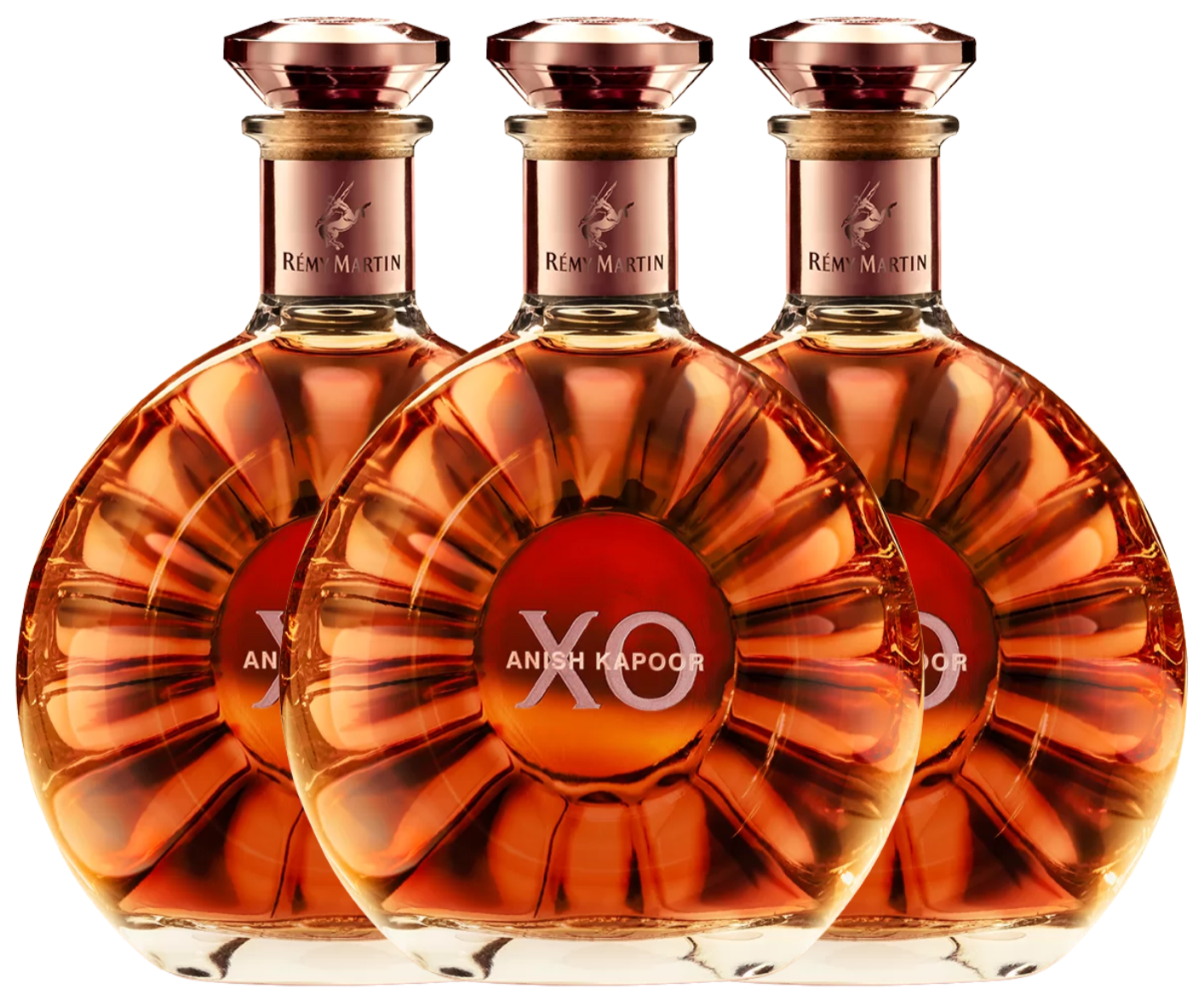 Rémy Martin XO 2025 x Anish Kapoor – 3 Bottle Limited Edition Bundle (700ml)