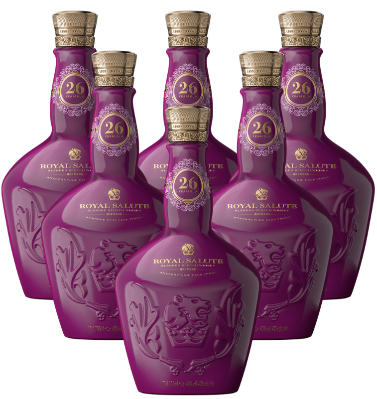 Royal Salute 26 Year Old Scotch Whisky Bundle (6 x 750ml)