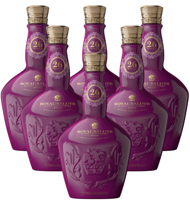 Royal Salute 26 Year Old Scotch Whisky Bundle (6 x 750ml)