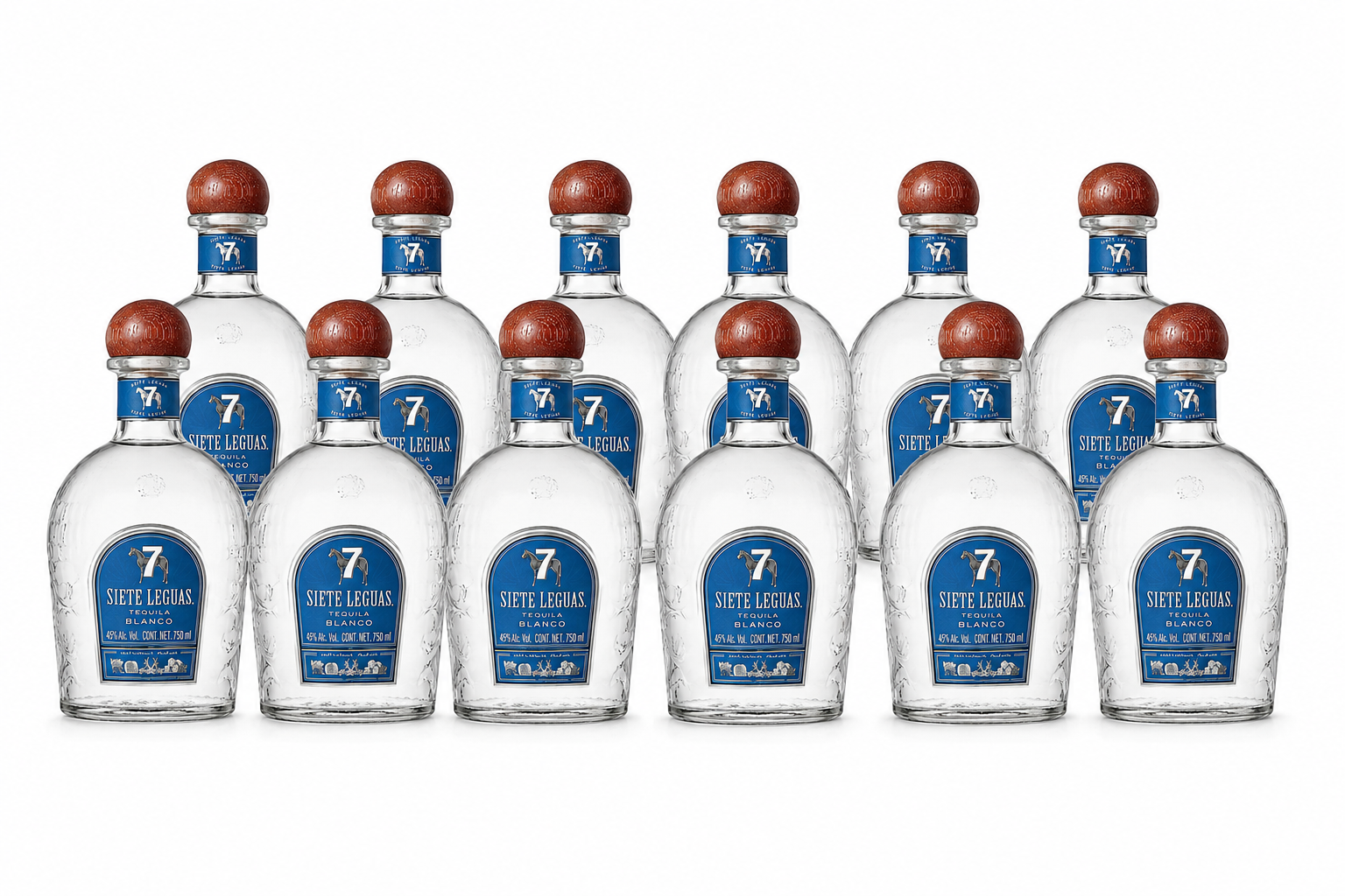 Siete Leguas Tequila Blanco Bundle (12 x 700ml)