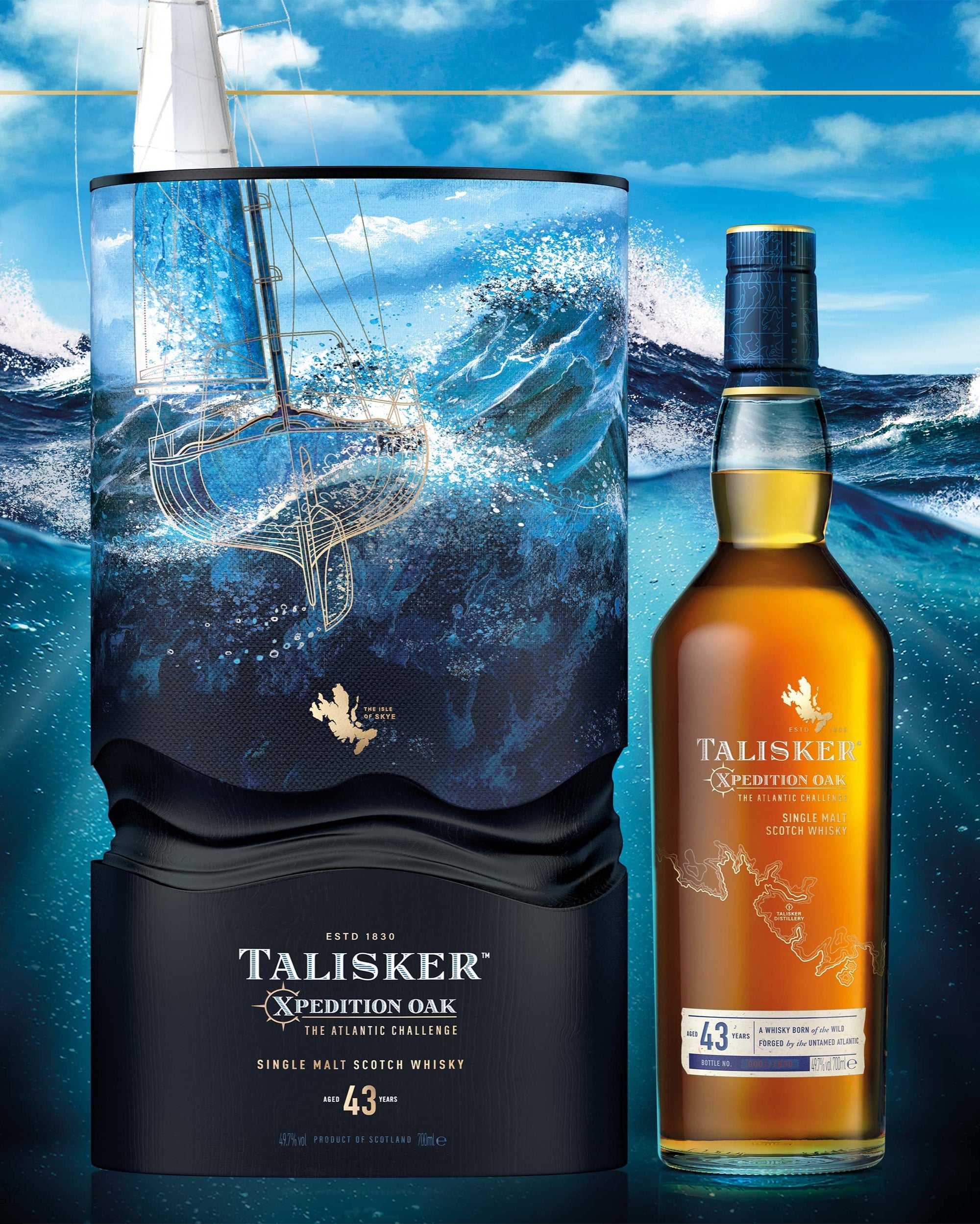 Talisker Xpedition Oak 43 Year Single Malt Scotch Whisky
