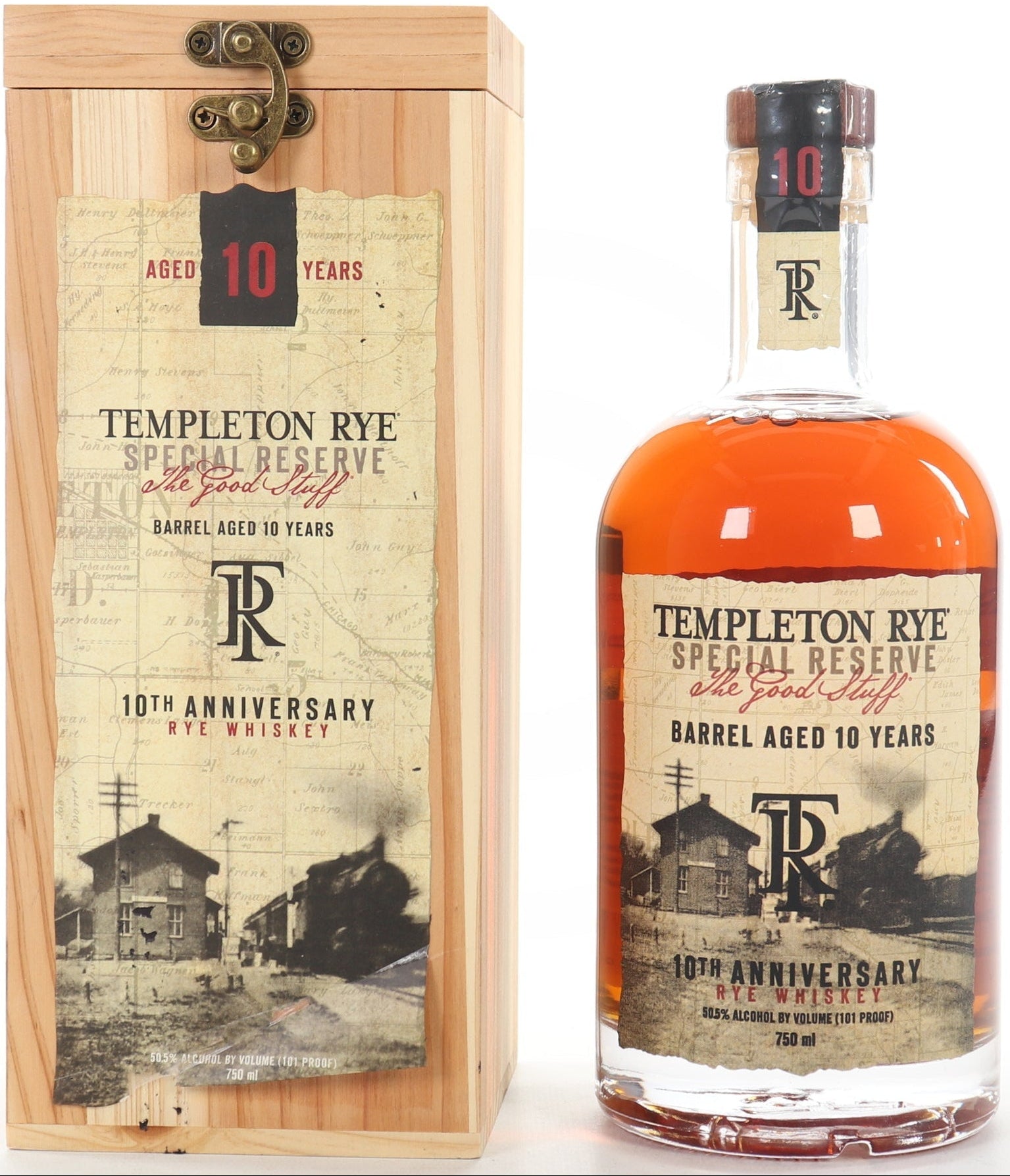 Templeton 10yr Special Reserve 10th Anniversary Rye