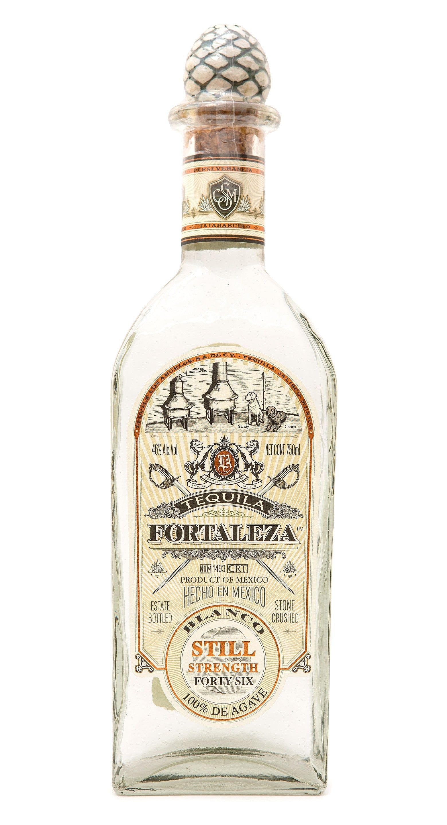 Tequila Fortaleza Blanco Still Strength