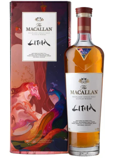 The Macallan Lìthá Single Malt Scotch Whisky 2026 Release – 4-Pack Bundle (4 × 700 ml)