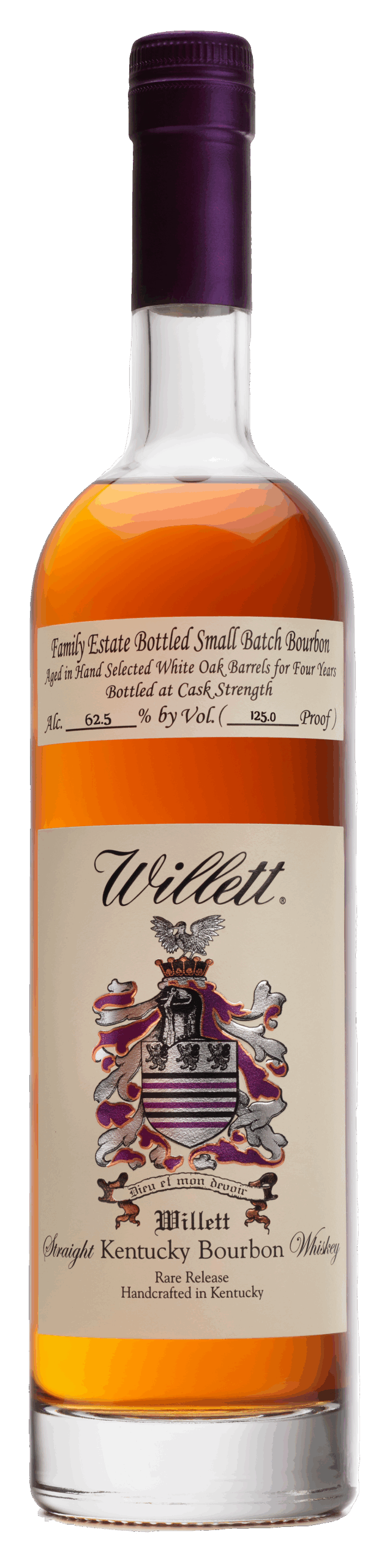 Willett Family Estate 4-Year Small Batch Bourbon (123.6 Proof, 750 ml)