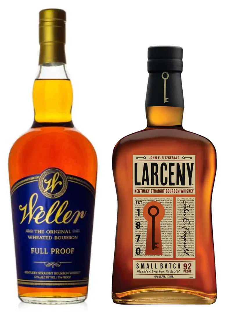 Weller Full Proof Bourbon & Larceny Small Batch Bourbon Bundle (2 x 750ml)