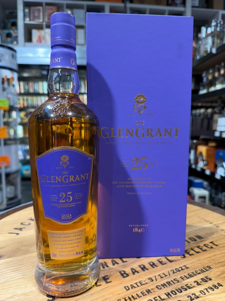 The Glen Grant 25 Year Old Speyside Single Malt Scotch Whisky 750ml
