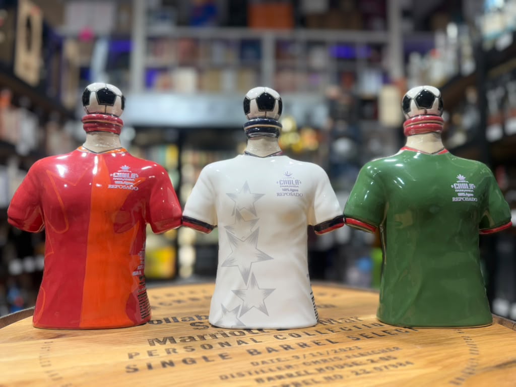 Chula Parranda Jersey Collection Limited Edition Reposado Tequila Bundle (3 x 750ml)